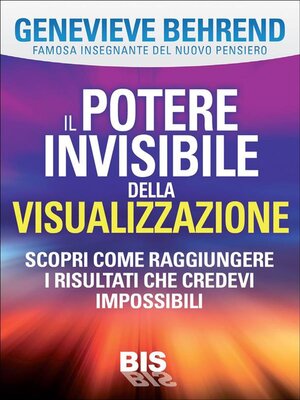 cover image of Il potere invisibile della visualizzazione